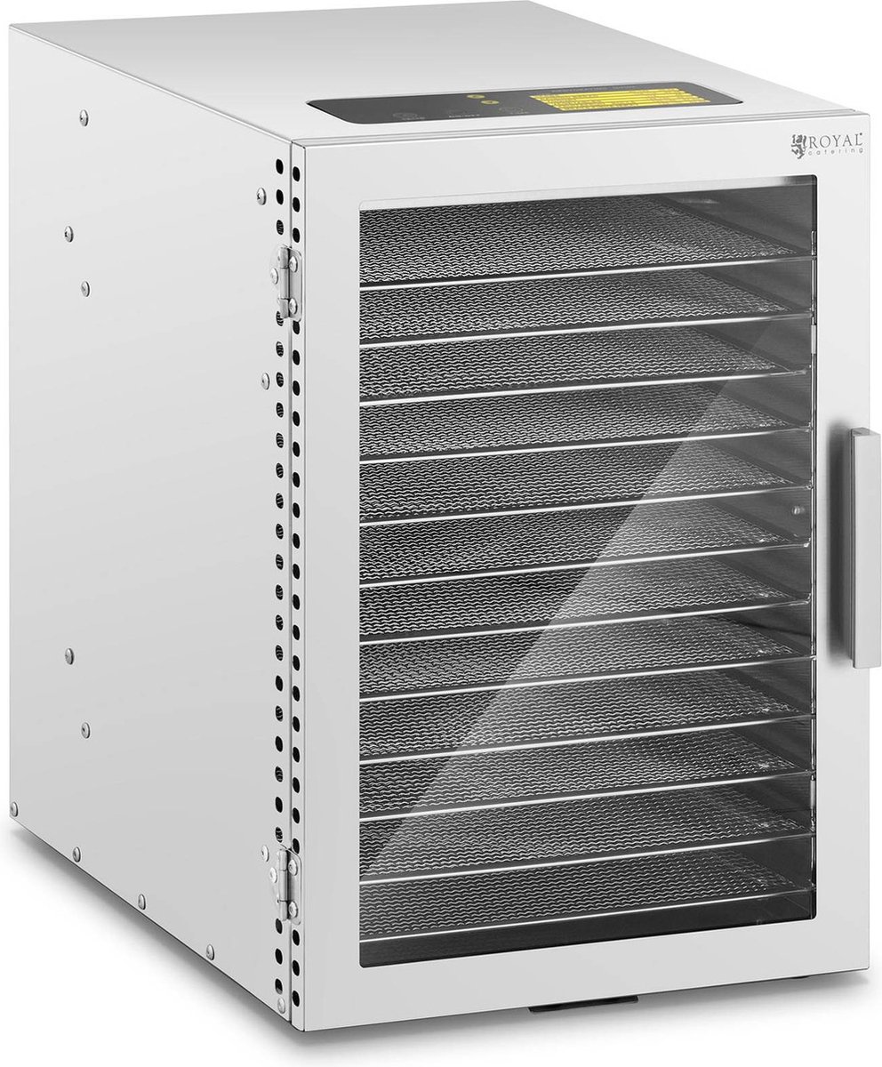 Royal Catering Voedsel Droger - 800 W - 12 rekken - Royal Catering