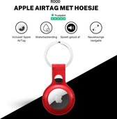 Aurify - Apple AirTag - airtag - airtag-sleutelhanger - air tag - airtag houder - airtag hoesje - apple airtag - 1 stuk - Apple AirTag met hoesje
