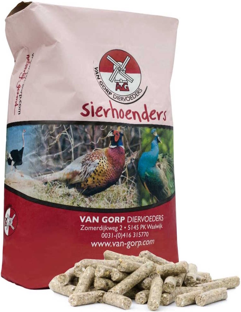 Van Gorp 323 Struisvogelbrok (5mm) 20KG
