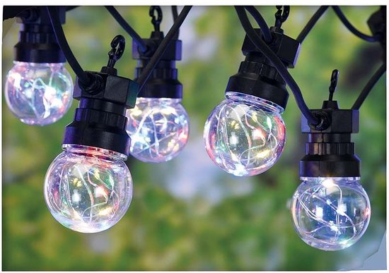 ProGarden Feestverlichting met 50 Lampen LED meerkleurig