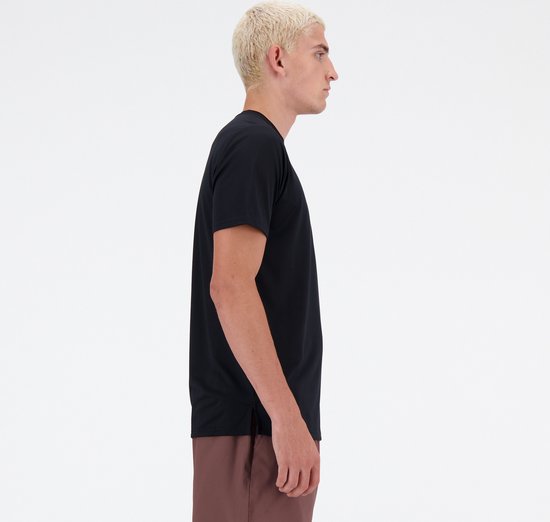 New Balance Run T-Shirt Chemise de sport pour hommes - Zwart - Taille S
