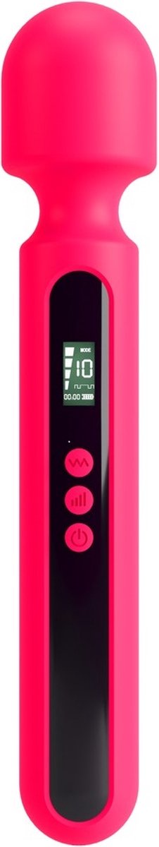 Goedkoopste Wand Vibrator Pink Sunset - Oplaadbare vibrator - 10 vibratiestanden - 4 intensiteiten