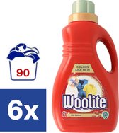 Woolite Détergent Liquide Colorant - 6 x 900 ml (90 lavages)