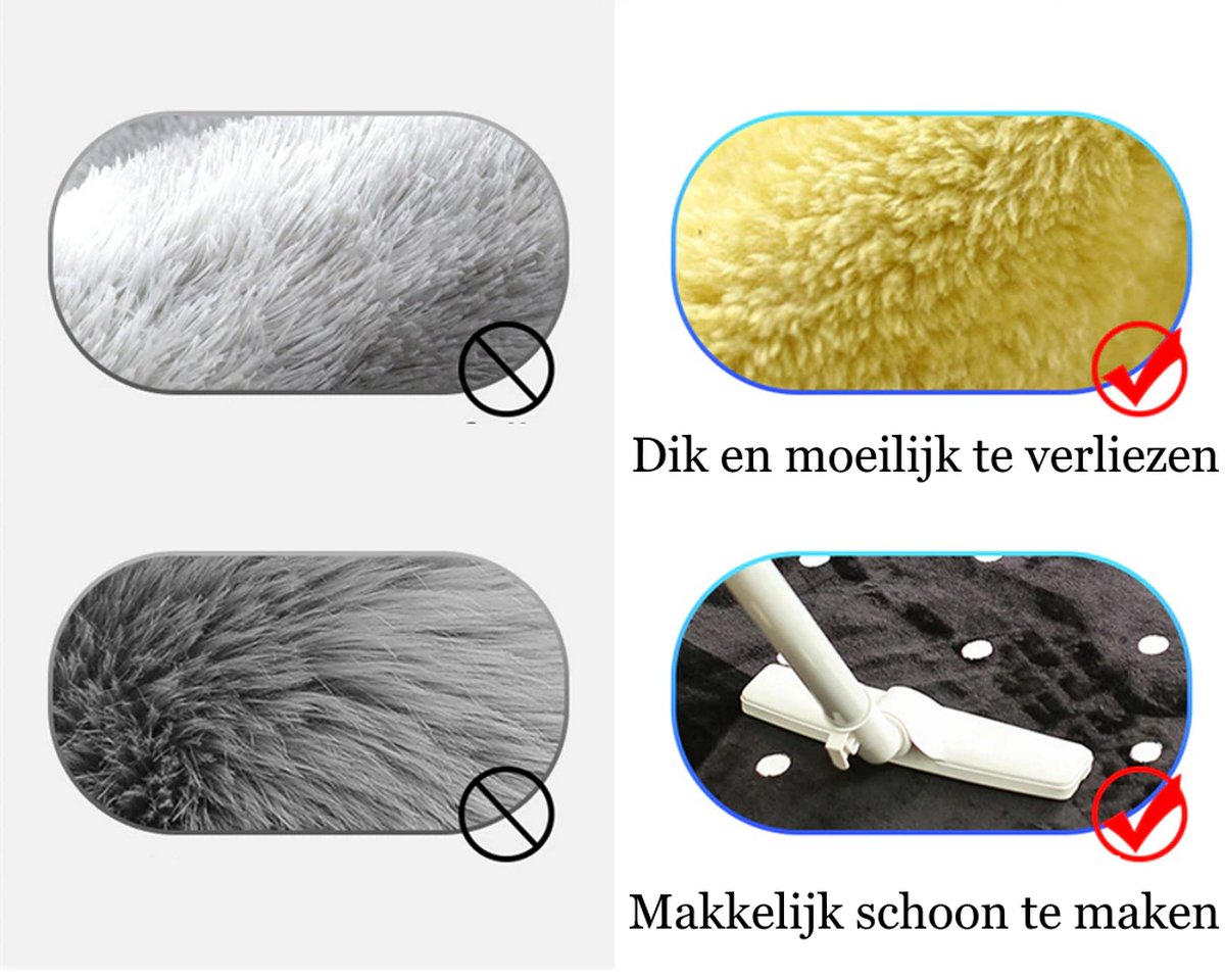 XL Game Tapijt Rond - Kinderen - Gaming - Kruipmat - Vloermat - Gameroom - Vloerkleed - Speelkleed - Game kamer - Zacht - Controller Look - 120 CM — afbeelding 5