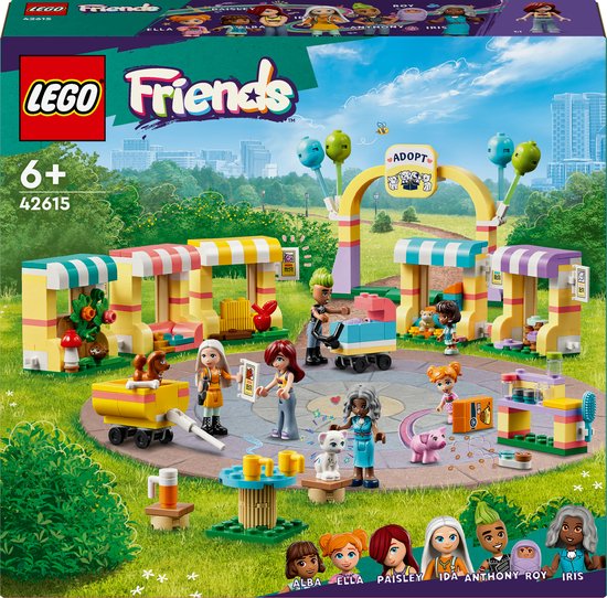 Foto: Lego friends huisdieren adoptiedag 42615