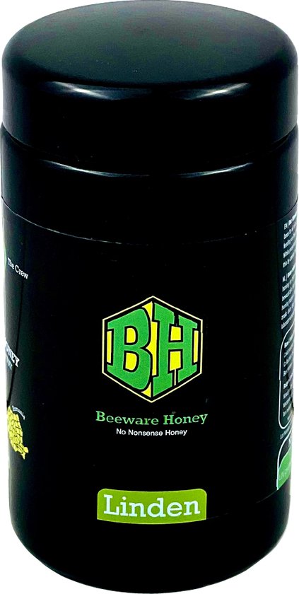 Beeware Honey - Rauwe honing - Rauwe lindehoning - 420g - No Nonsense Honey