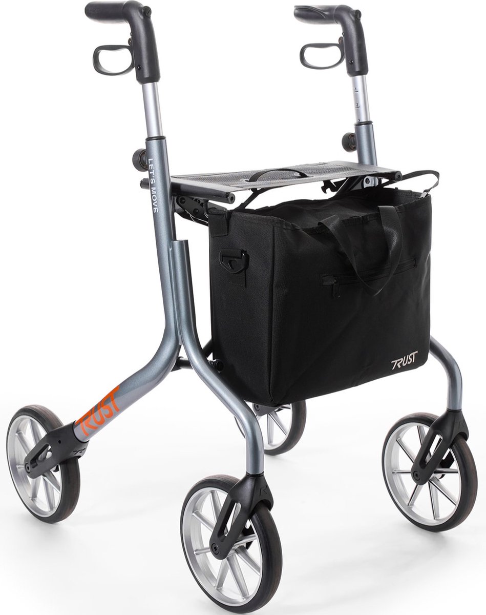 Goedkoopste Let's Move Rollator Trust Care Grijs