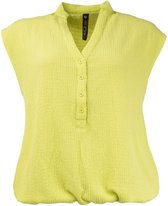 NED Top Lucie Sl Wavy Structure Tricot 24s2 U231 01 253 Lime Sherbet Femme Taille - M