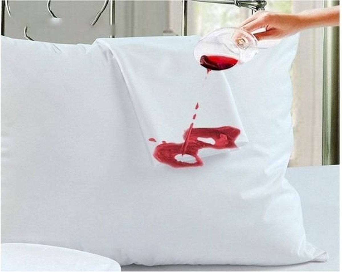Badstof Kussenbeschermers Set 60x70 cm Waterdicht | Wasbaar & Sneldrogend