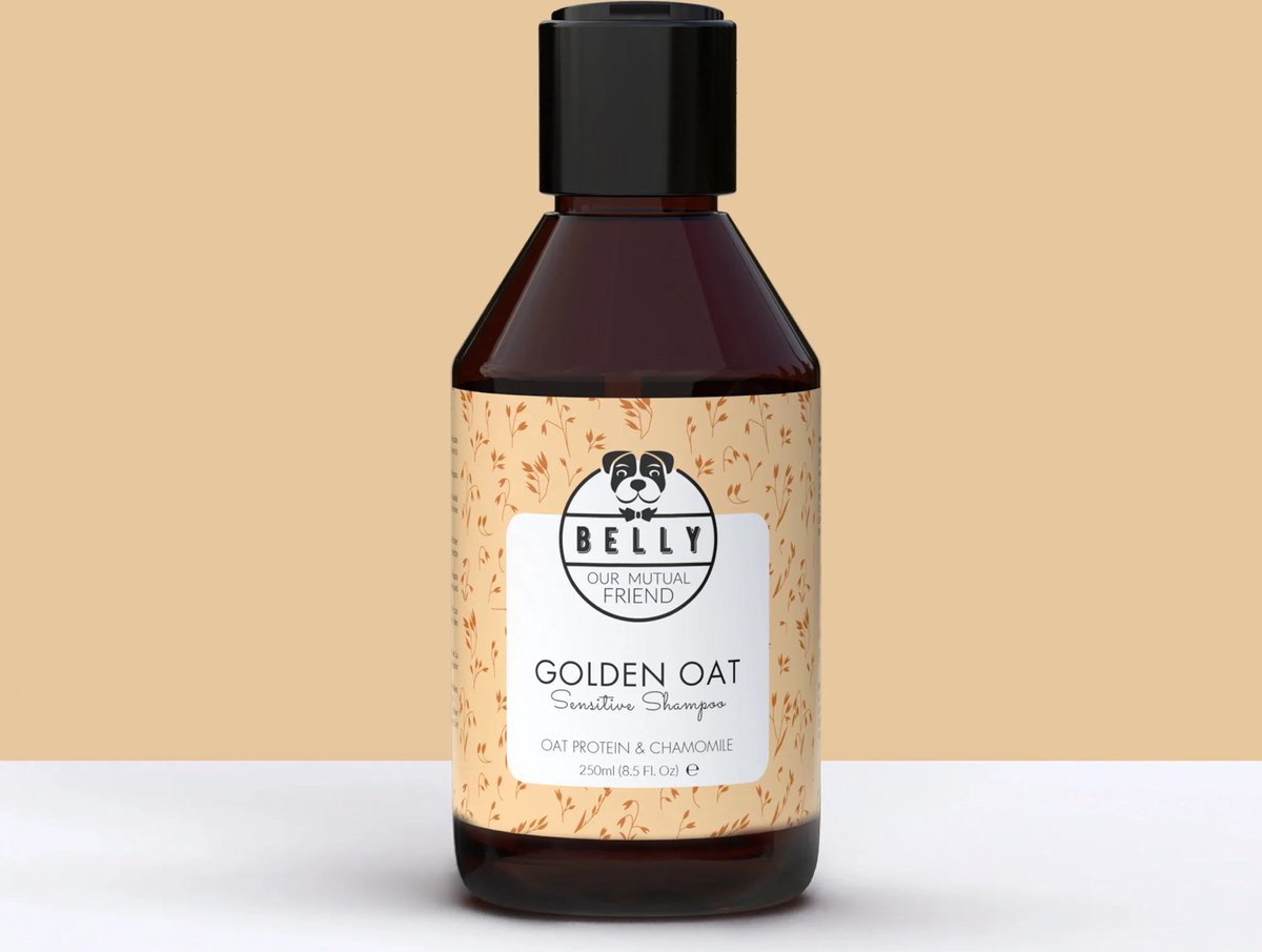 Belly Dog - Golden Oat Shampoo - Oat Protein & Chamomile - Vachtverzorging - Hondenshampoo