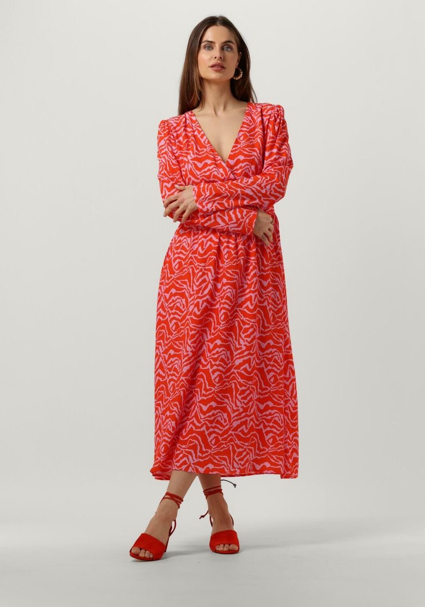 Ydence Dress Rhode Jurken Dames - Rok - Jurk - Rood - Maat XS