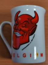 6X BELGIUM FOOTBALL DEVIL CUPS