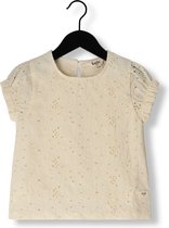 Baje Studio Beau Shortsleeve Tops & T-shirts Meisjes - Shirt - Geel - Maat 86/92