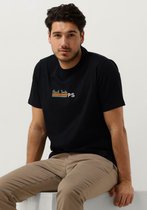 Paul Smith Mens Reg Fit T Shirt Stripe Ps Paulsmith Polo's & T-shirts Heren - Polo shirt - Donkerblauw - Maat L