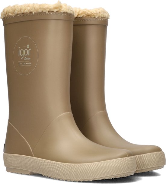 Igor Splash Dk Borreguito Regenlaarzen - Tuinlaarzen - Meisjes - Beige - Maat 28