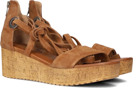 Omoda 722007 Sandalen - Dames - Cognac - Maat 35