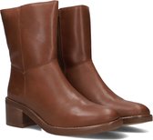 PS Poelman Linus Enkelboots - Enkellaarsjes - Dames - Bruin - Maat 38