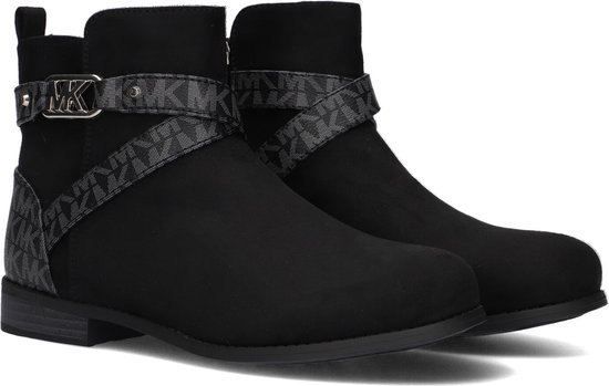 Michael Kors Kids Emma Kincaid Enkellaarsjes - Enkelboots met rits - Meisjes - Zwart - Maat 34