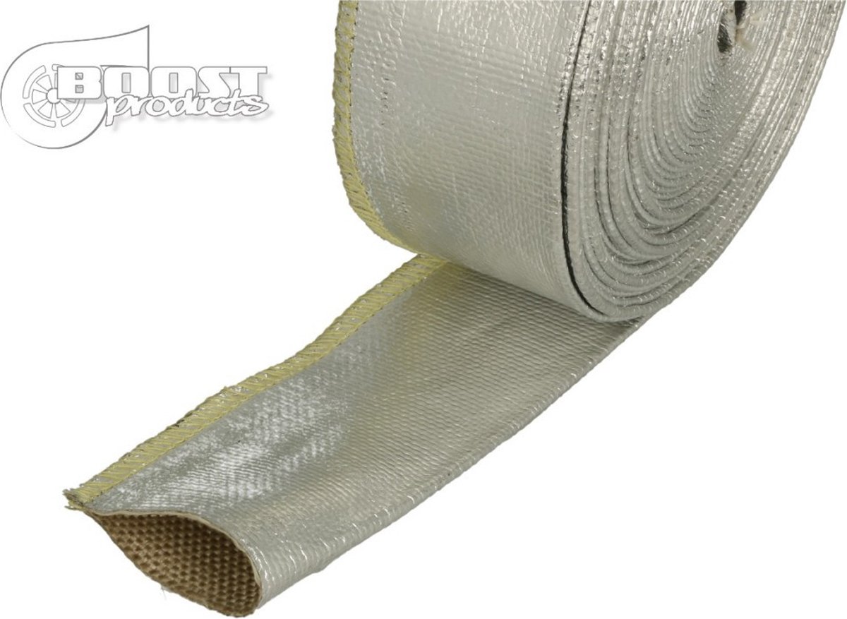 10 m hittebescherming - slang - zilver - 30 mm diameter