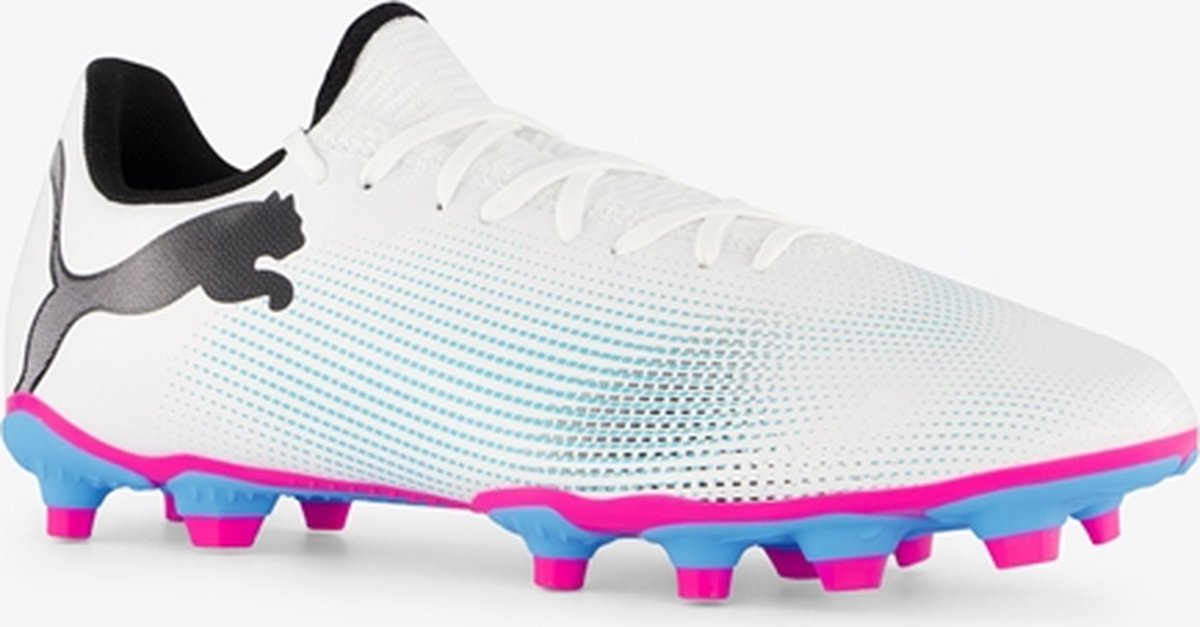 PUMA FUTURE 7 PLAY FG/AG Jr FALSE Sportschoenen PUMA -PUMA -Poison Wit