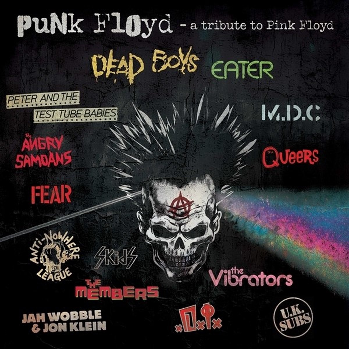 Various Artists - Punk Floyd: A Tribute To Pink Floyd (LP) (Coloured Vinyl) (Limited Edition)