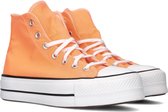 Converse Chuck Taylor All Star Lift Hi Hoge sneakers - Dames - Oranje - Maat 41