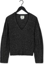 Another Label Stoyende Knitted Pull L/s Truien & vesten Dames - Sweater - Hoodie - Vest- Zwart - Maat XL