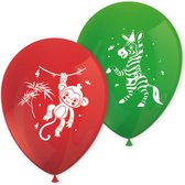 Wefiesta - Ballonnen jungle party (8 stuks)