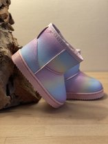 Winter boots rainbow