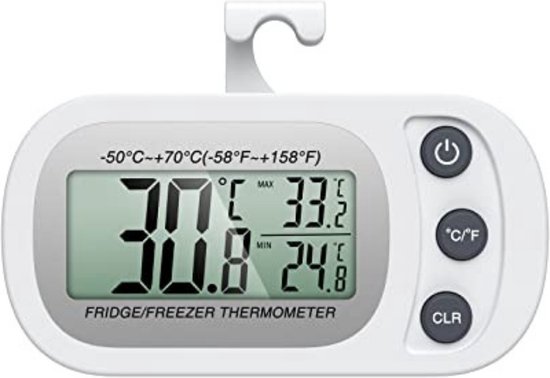 Thermometer koelkast - Termperatuurmeter koelkast - Ijskast thermometer