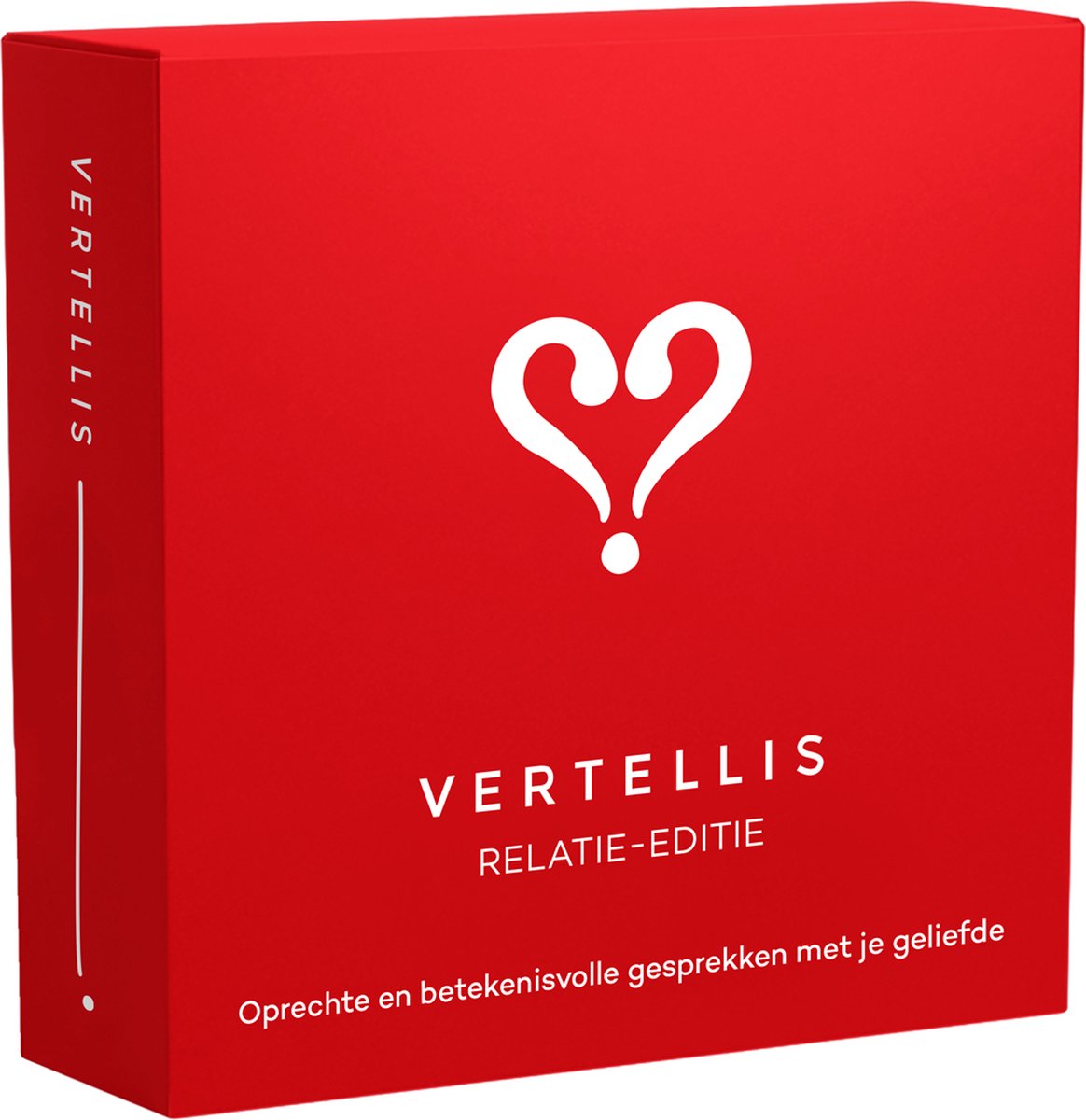Vragenspel voor je relatie - De Vertellis Relatie-editie - Voor Alle Liefdesrelaties, Ultiem relatie cadeau, Gesprekskaarten, vakantie spelletjes voor onderweg - volwassenen - Gespreksstarter - Vertellis