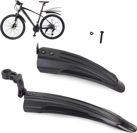 Fiets Spatbordenset - spatborden fiets - 24-28" - voorwiel & achterwiel - 2-delige set