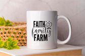 Mok Faith Family Farm - FamilyTime - Gift - Cadeau - FamilyLove - FamilyForever - FamilyFirst - FamilyMoments -Gezin - FamilieTijd - FamilieLiefde - FamilieEerst - FamiliePlezier