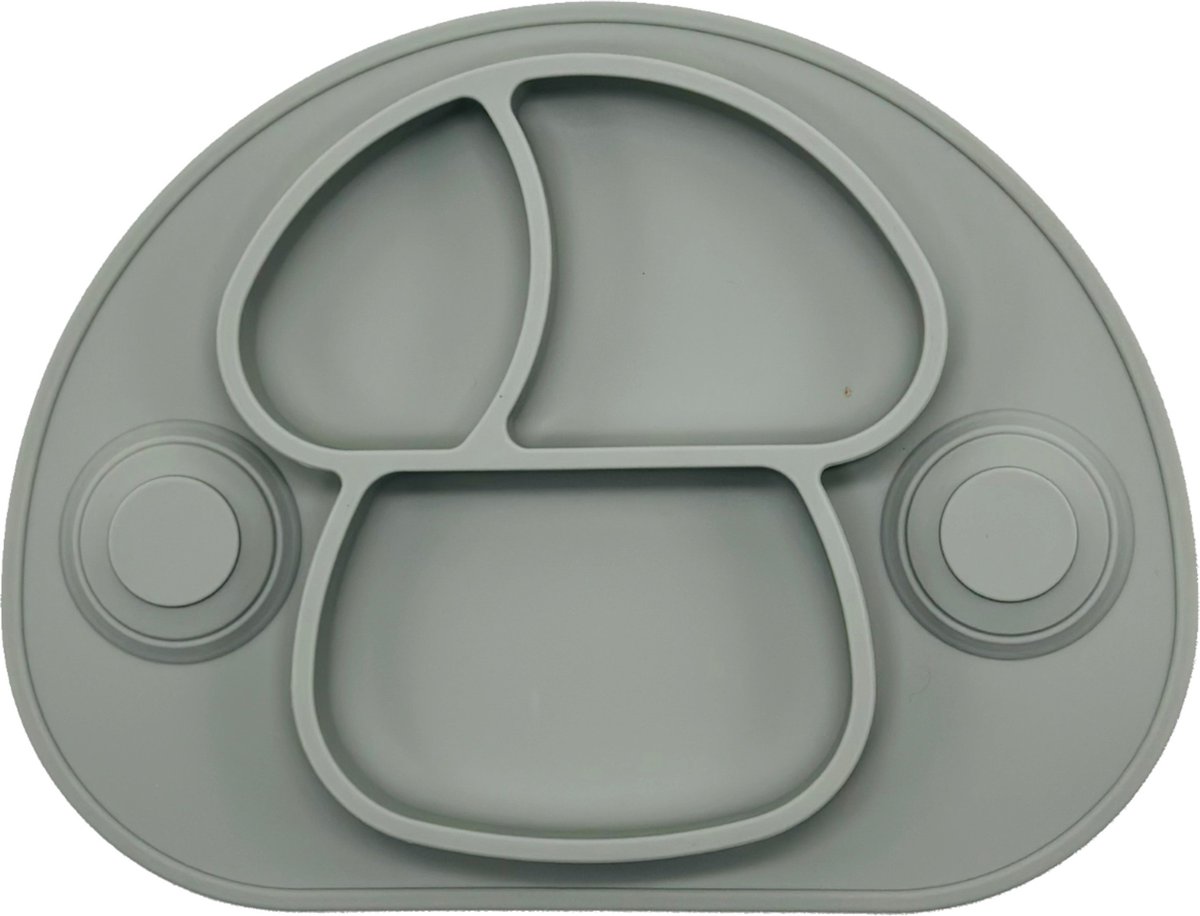 Goedkoopste Placemat voor kinderen - kinderservies - baby bordje - 2 zuignappen - siliconen antislip