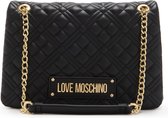 Love Moschino Quilted Bag Dames Crossbody tas/Handtas/Schoudertas Kunstleer - Zwart