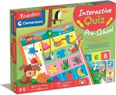 Clementoni Education - Interactive Quiz Pre-school – Educatief Spel – Het leerzame cadeautje - 3-5 jaar