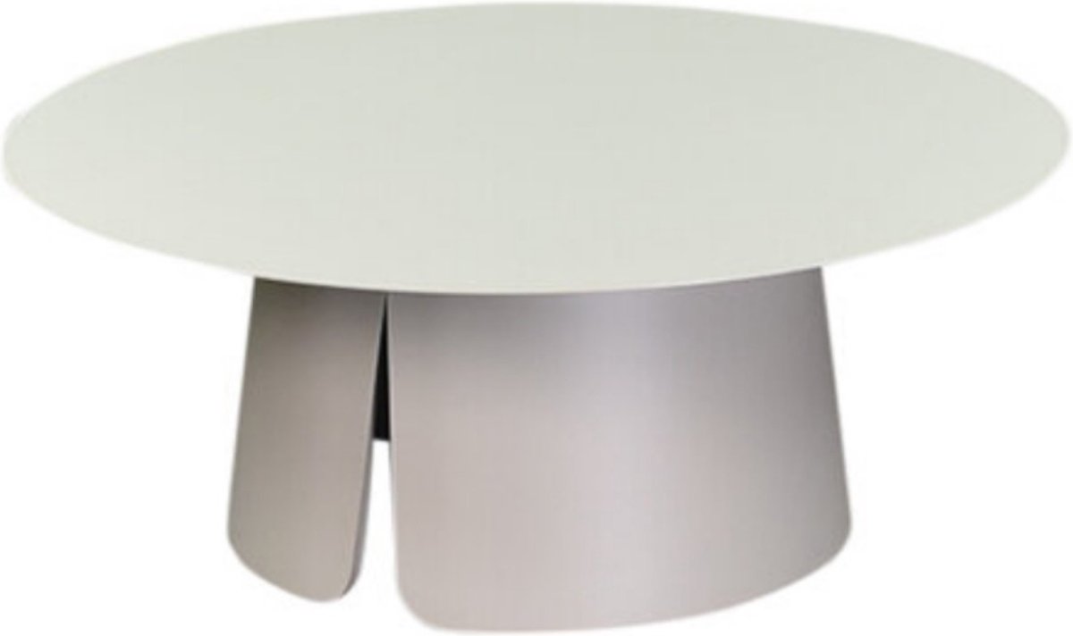 Barolo Savanna bijzettafel 90cm rond H36cm aluminium latte