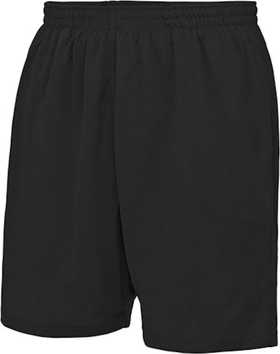 Just Cool Unisex korte broek 'Cool Short' met elastiek Black - XXL