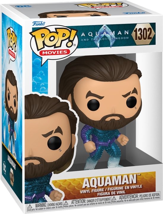 Pop Movies: Aquaman - Atlantis Suit - Funko Pop #1302