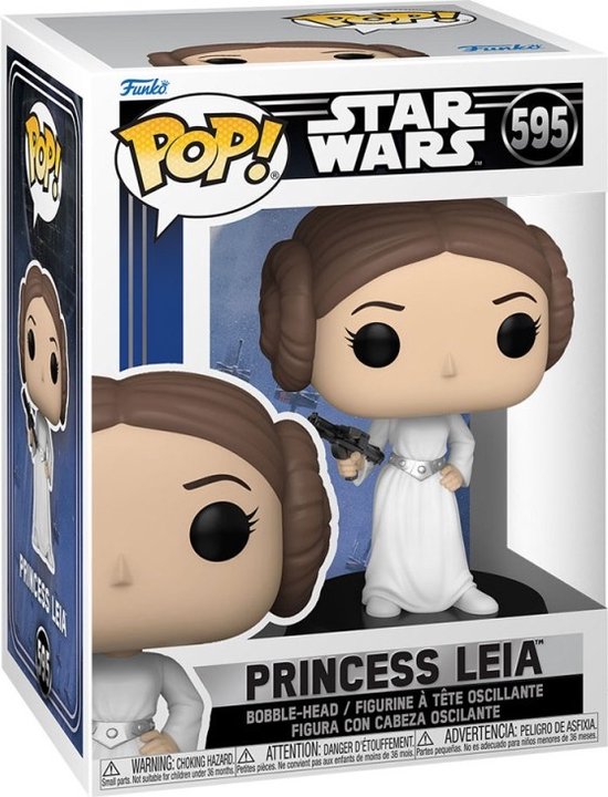 Funko Pop Princess Leia - Star Wars #595 - 9,5 cm - In collectors box