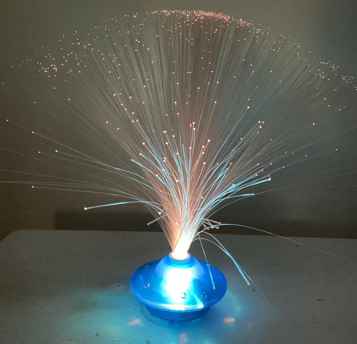 fiber flash lamp - Kleurrijke Fontein Optische Fiber Lamp