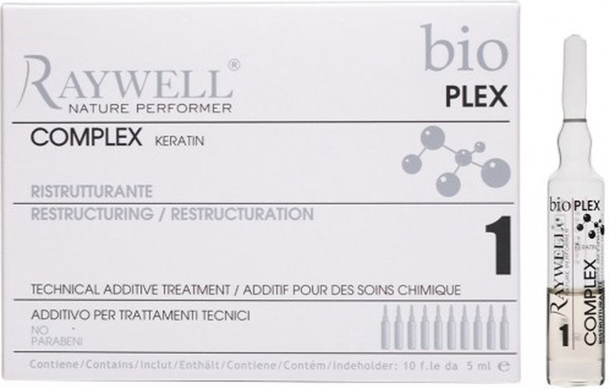 Raywell - Bioplex complex keratin restructuring treatment - 10x5ml