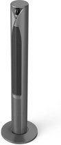 Hama Smart Ventilator Staand met afstandsbediening - 3 Snelheidsstanden - LED Display - Hama Smart Solution App en Spraakbesturing - Geschikt voor Apple Home, Alexa, Google Assistent - 117cm - Zwart