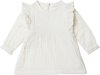 Noppies Girls Dress Cologne Robe à manches longues Filles - Whitecap Grey - Taille 62