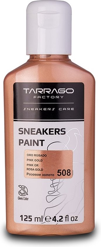 Tarrago sneakers paint - 508 - pink gold - 125ml