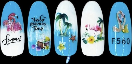 Autocollants pour ongles Summer ( 560 )