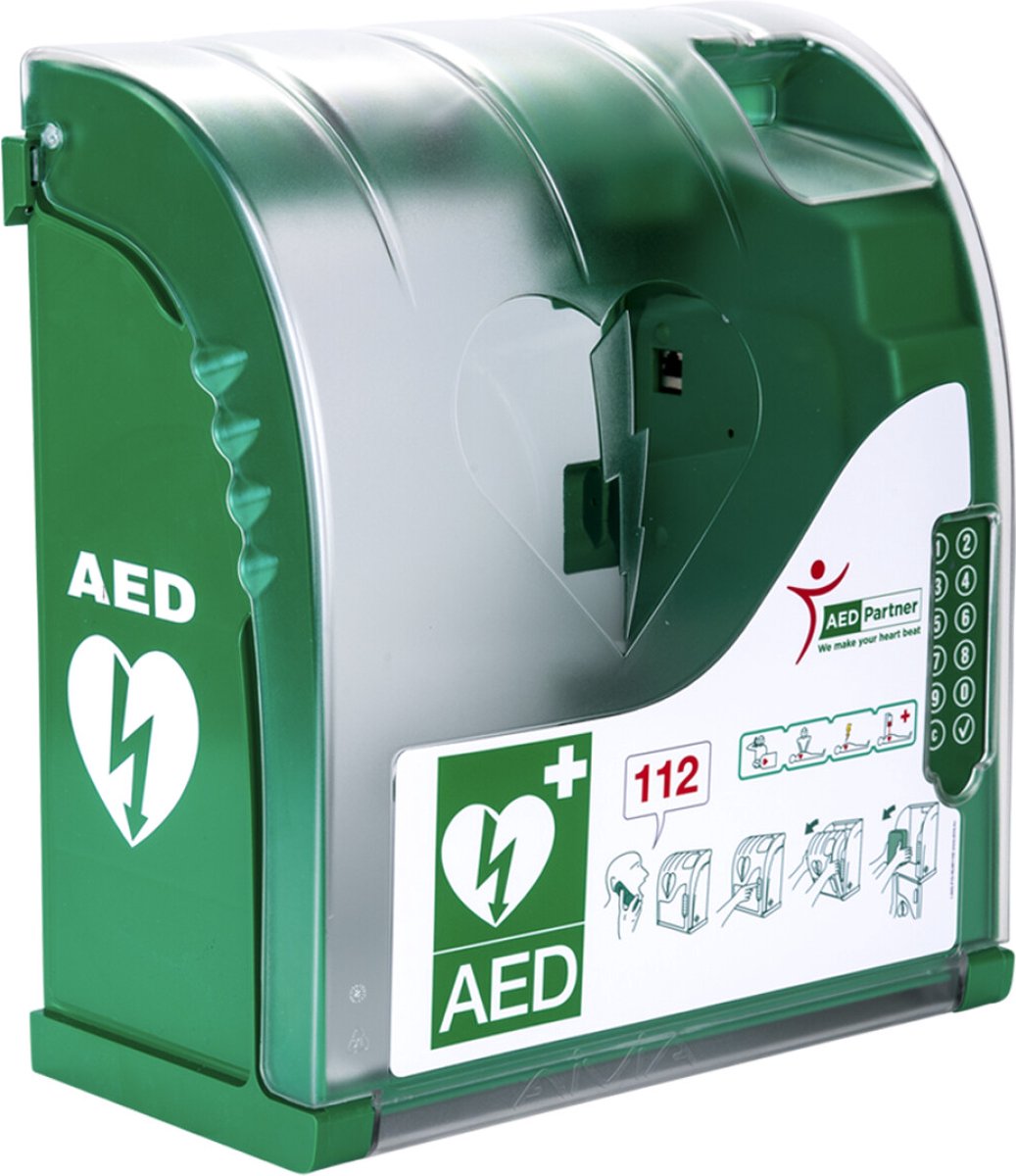 Goedkoopste Aivia 210 - AED buitenkast met verwarming en pincode