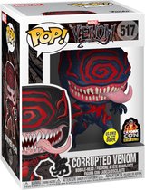 Funko Pop! Marvel: Corrupted Venom (Glow in the Dark) #517 Édition spéciale Vaulted