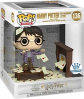Funko Pop! Movies: Harry Potter - Harry Potter with Hogwarts Deluxe 20th Anniversary Funko Shop Exclusive