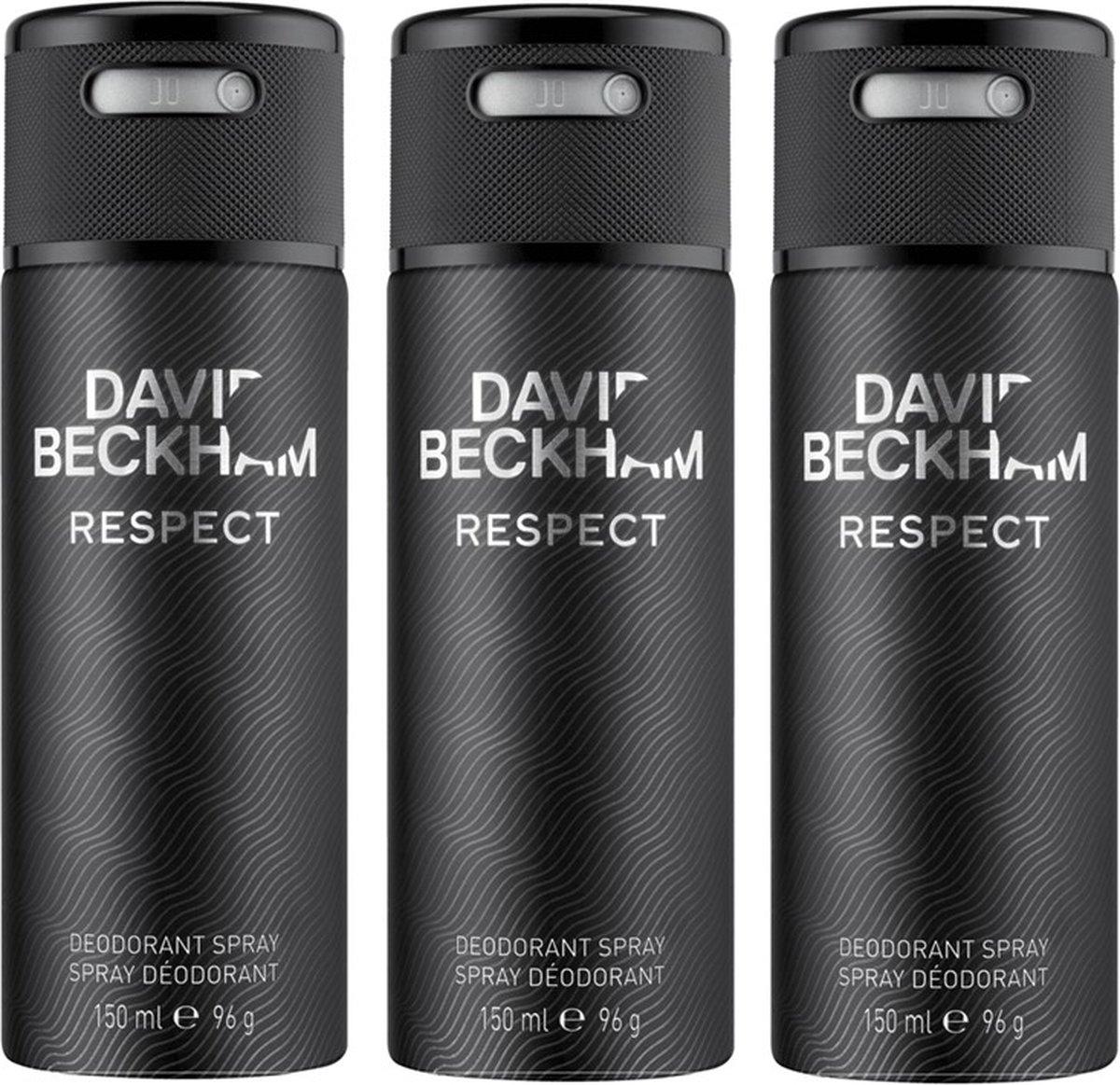 David Beckham Deo Spray - Respect - 3 x 150 ml